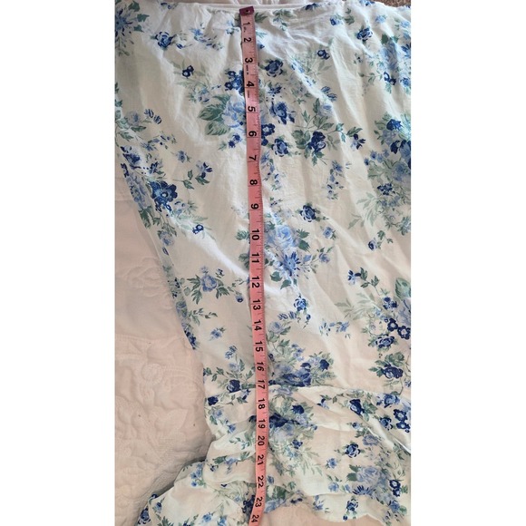 Altar'd State Floral Puff Sleeve Square Neck Cutout Back Mini Dress - Picture 7 of 12